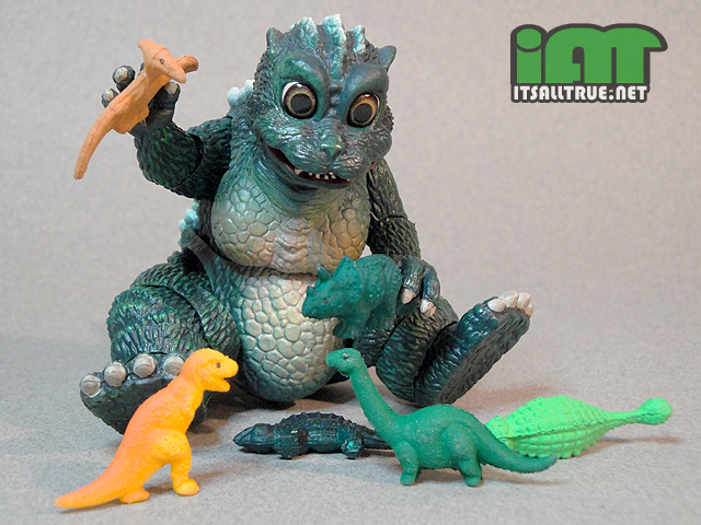 small godzilla toy